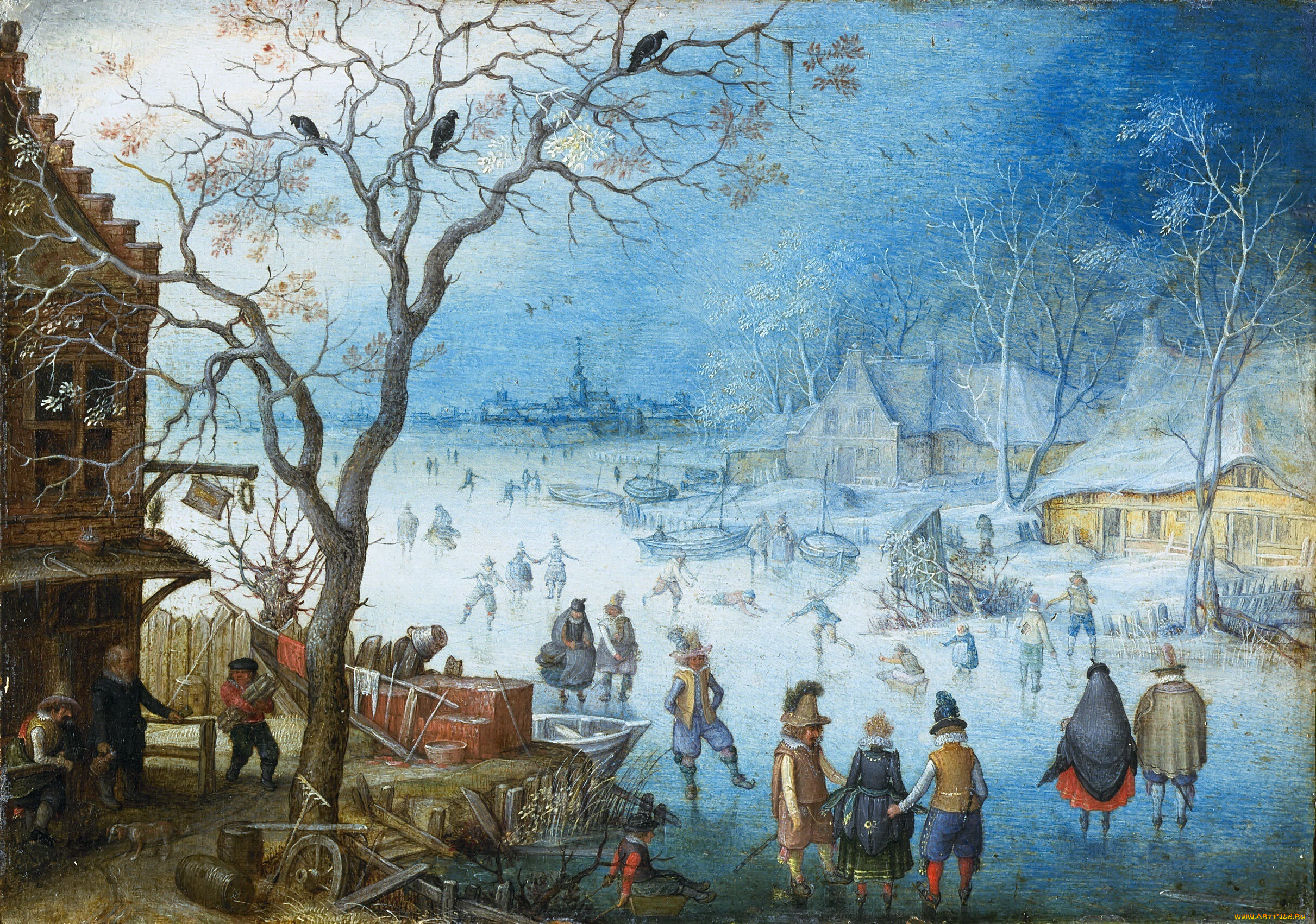 christoffel van den berghe - winter landscape, , , , , , , e, , , , , , , berge, christoffel, van, den